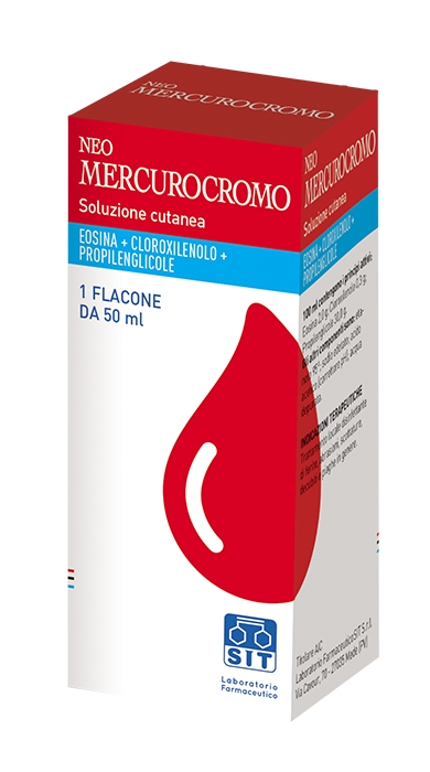 Neomercurocromo Soluzione Disinfettante Flacone 50 ml