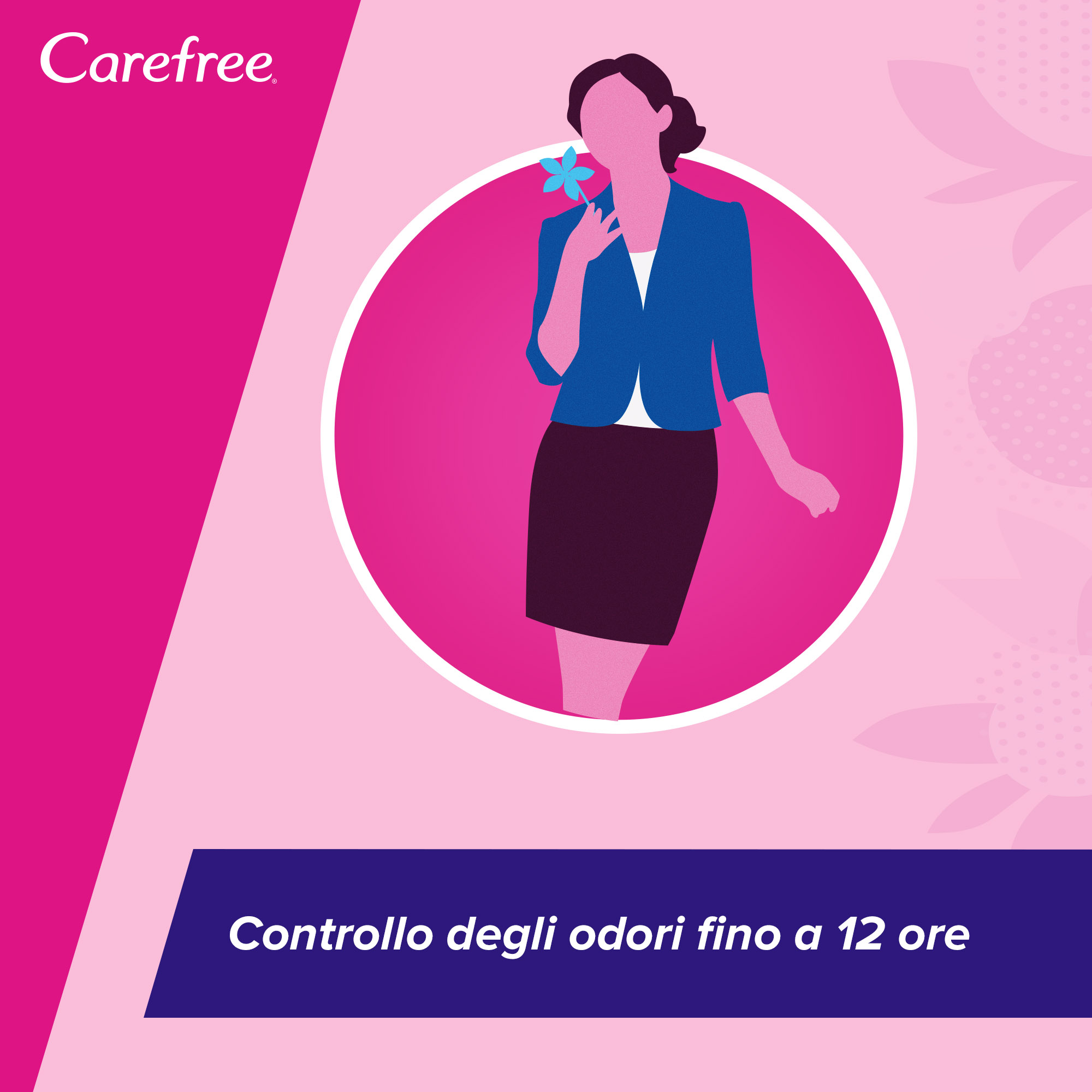 Carefree - Salvaslip Plus Large Fragranza delicata ,36 pezzi