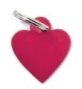 MY FAMILY MEDAGLIETTA CUORE (S) ALLUMINIO ROSSO (REF. MFB25)