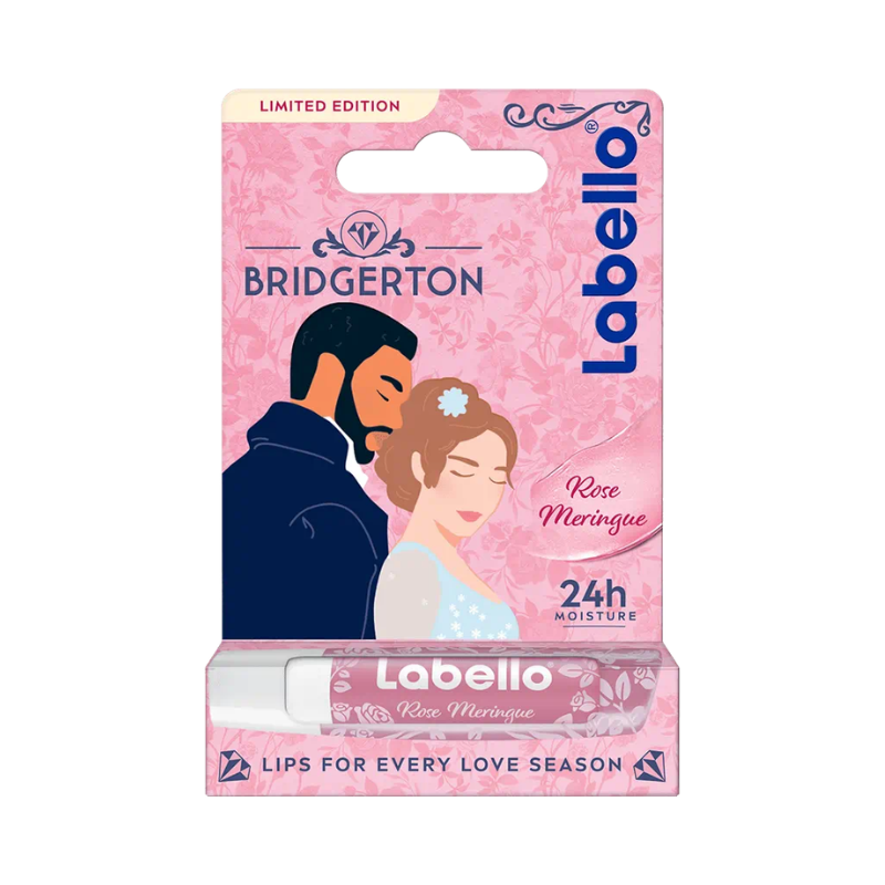 Labello - Limited Edition Bridgerton - Balsamo Labbra Rose Meringue 4,8 g