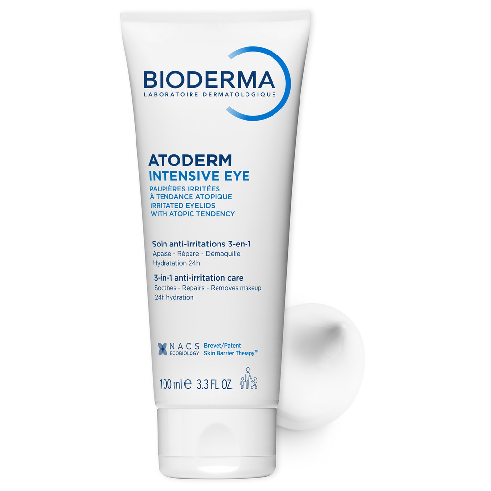 Bioderma Atoderm Intensive Eye - Trattamento Intensivo 3 In 1 Per Palpebre Irritate 100 ml