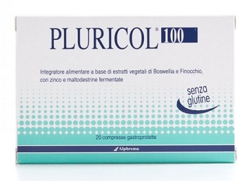 Pluricol 100 Integratore Infiammazione Cronica del Colon 20 Compresse
