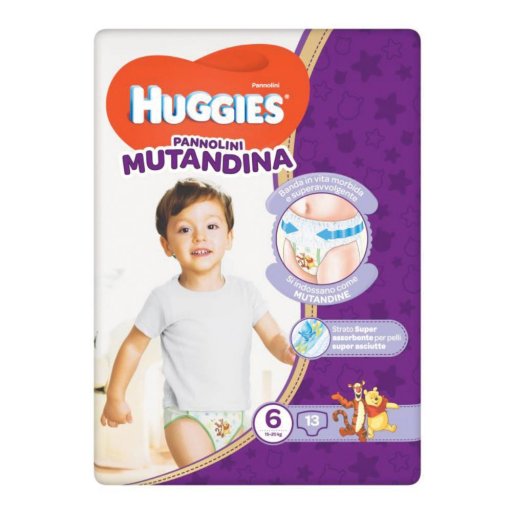 Huggies Pannolini Mutandina Taglia 6 (15-25 KG)