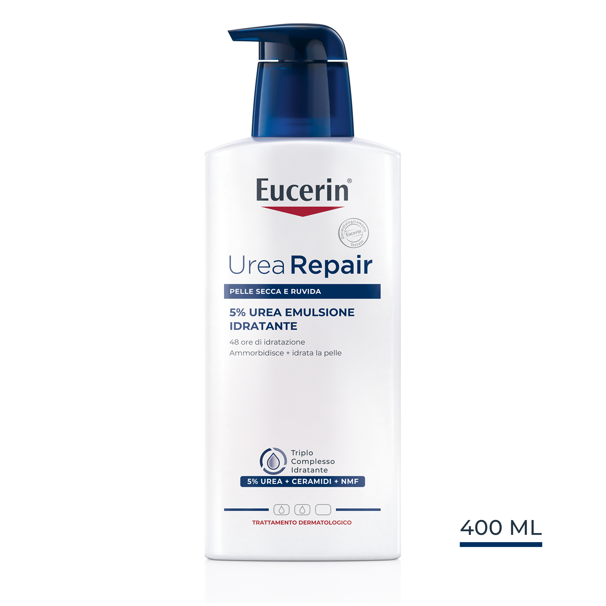 Eucerin UreaRepair Plus Emulsione Idratante Corpo 5% Urea 400 ml