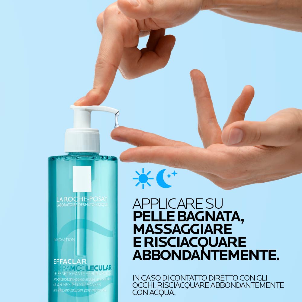 La Roche-Posay Effaclar - Gel Detergente Purificante Per Pelle Grassa 400 ml