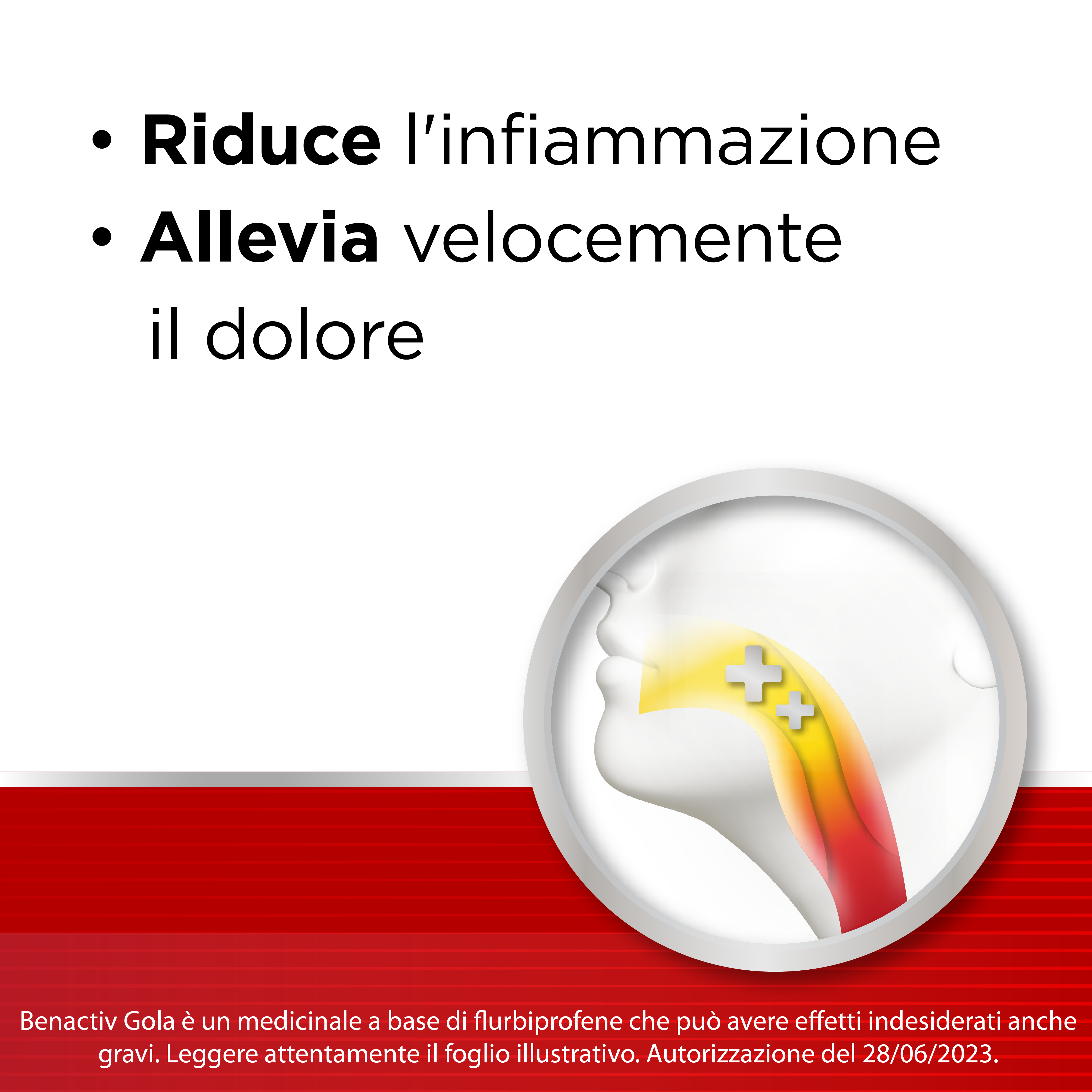 BENACTIV GOLA SPRAY 15 ML spray gola per mal di gola 