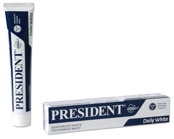 PRESIDENT WHITE DENTIFRICIO SBIANCANTE 75ML