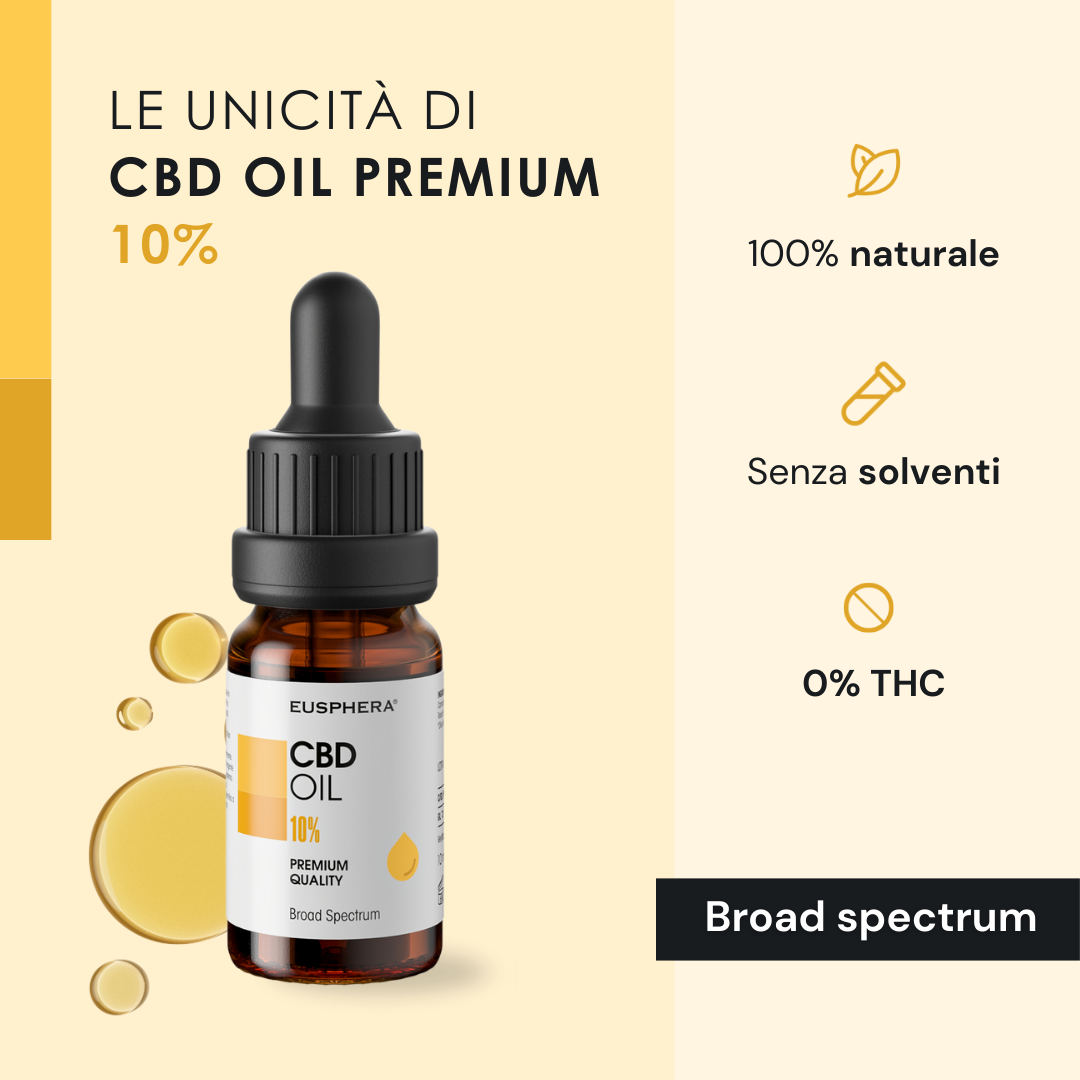 EUSPHERA PREMIUM HEMP CBD OIL 10%