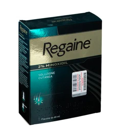Regaine 2% Minoxidil Soluzione Cutanea per Alopecia Androgenetica Caduta Capelli