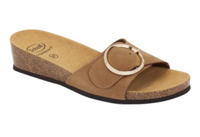 AMALFI MULE NUB W BRW 40