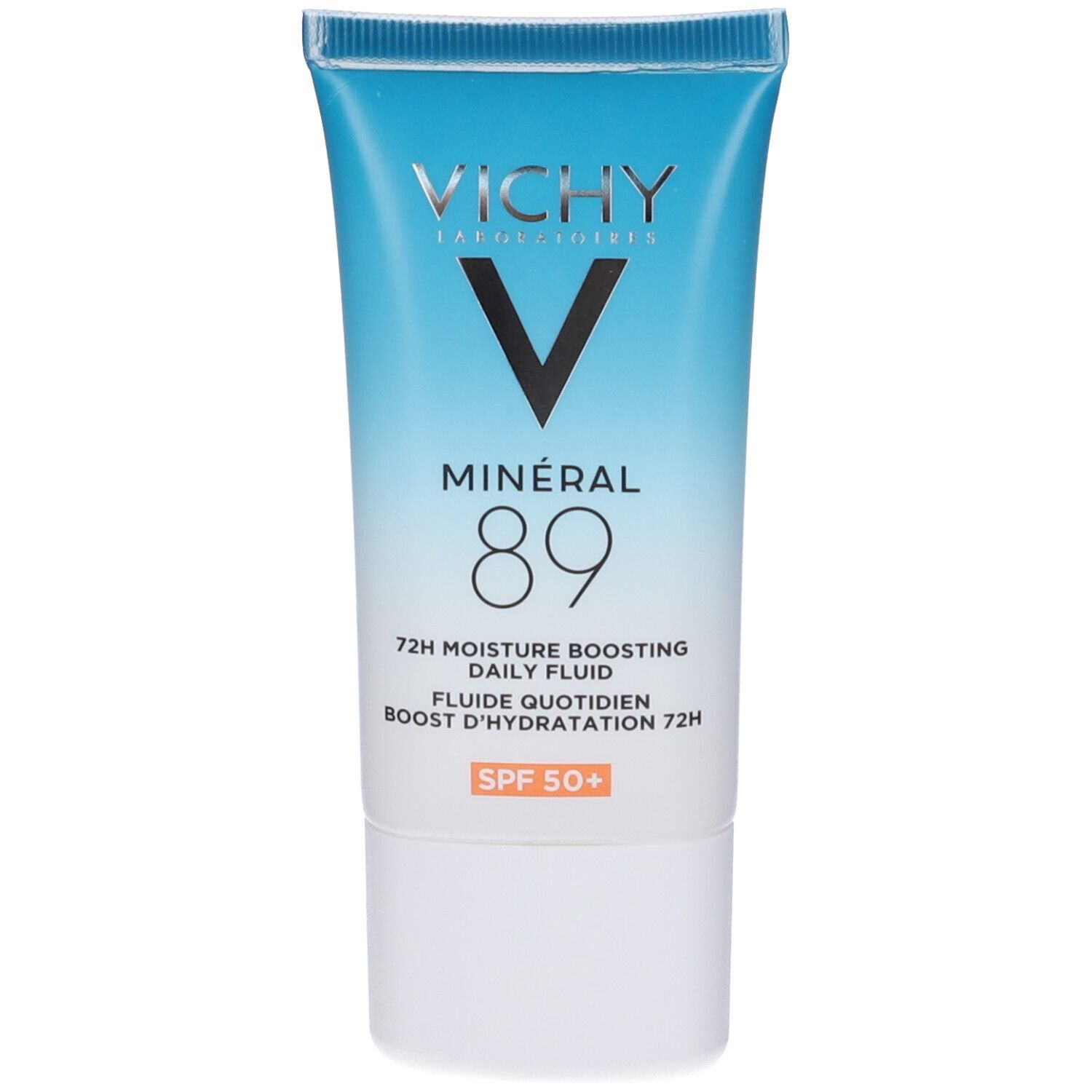 Vichy Minéral 89 Fluido Quotidiano Booster di Idratazione 72H SPF 50+ con Acido Ialuronico 50ml