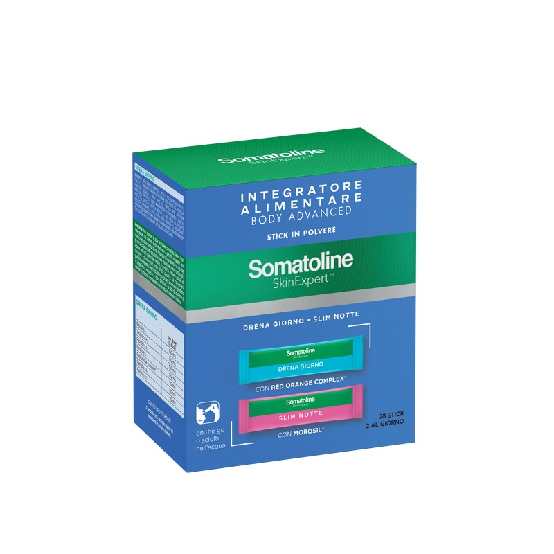 Somatoline SkinExpert, Body Advanced, Integratore Snellente, Red Orange Complex - Morosil 28pz