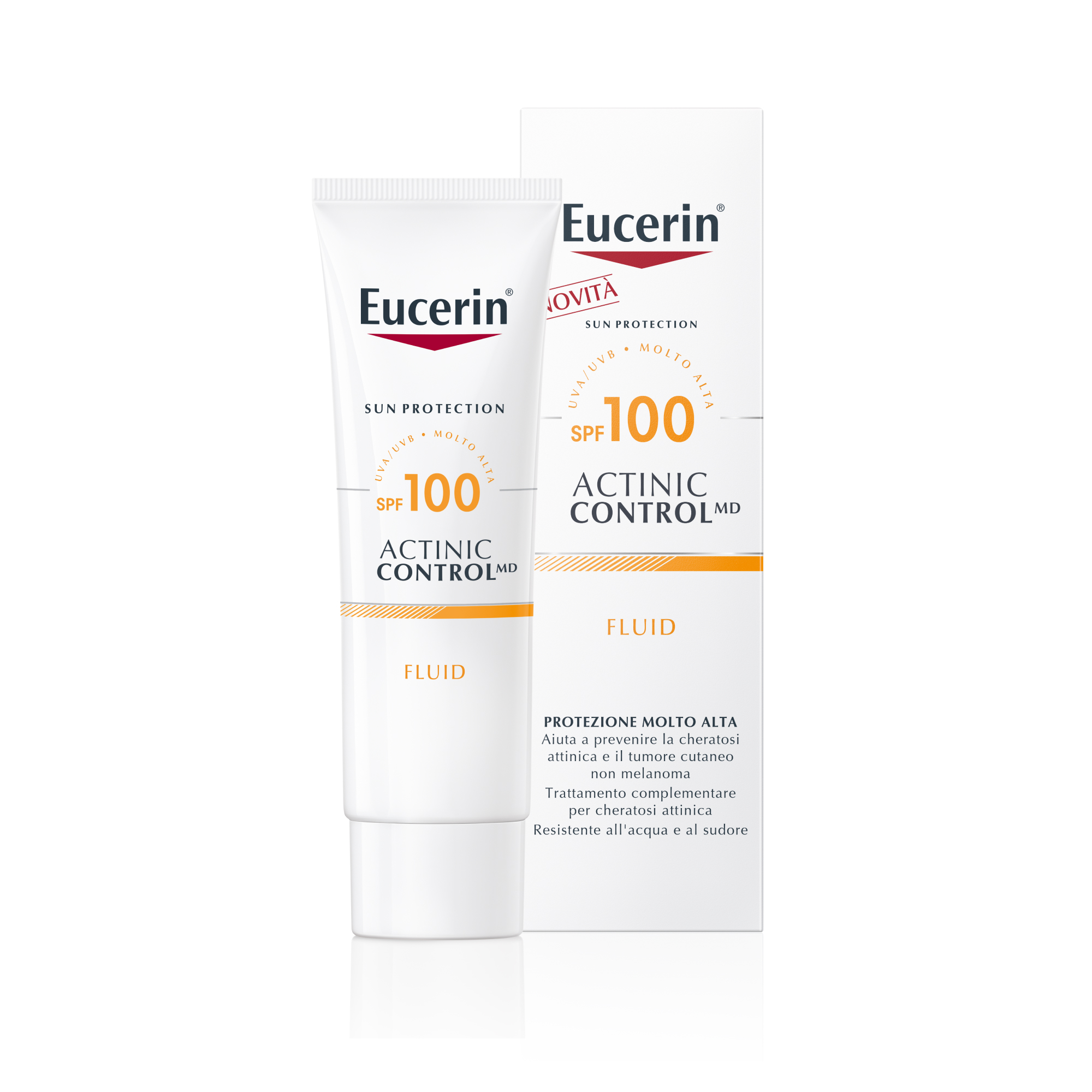 Eucerin Sun Actinic Control Fluido Solare SPF100 80ml