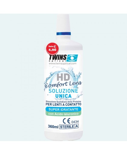 HD Comfort Lens Soluzione Unica Per Lenti A Contatto 360 ml