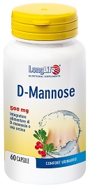 LongLife D-mannose Integratore Vie Urinarie 60 Capsule