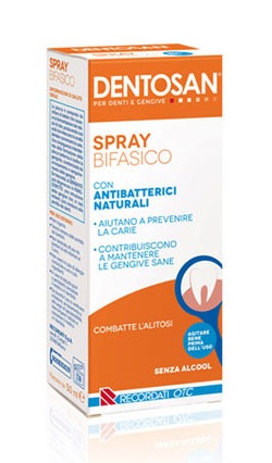 Dentosan Spray Bifasico Con Antibatterico Contro Alitosi 50 ml