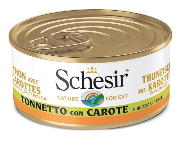 SCHESIR CAT TONN CAROTE 70G