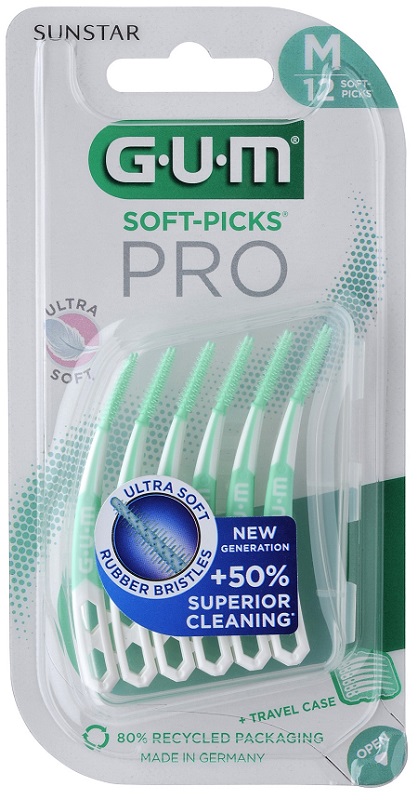 GUM Soft Picks Pro 12pz M  690
