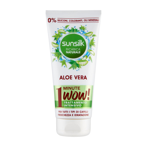 SUNSILK 1MIN MASK ALOE VERA 180M