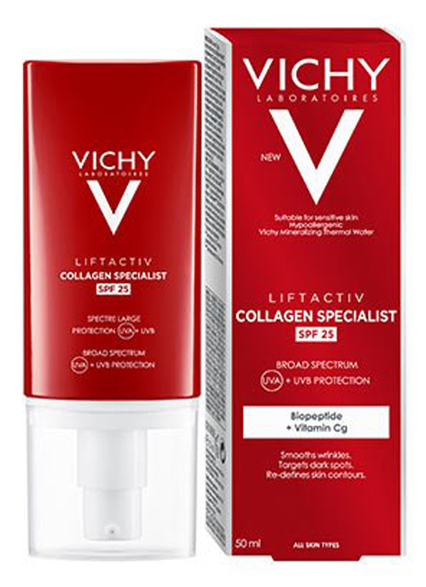 Vichy Liftactiv Collagen Specialist Crema Viso Anti-macchie 50mL