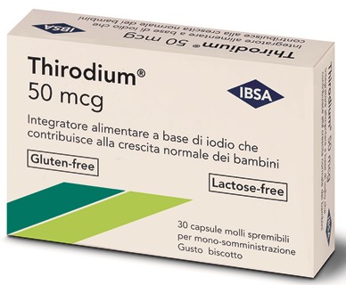 Thirodium 50 mcg Integratore 30 Capsule