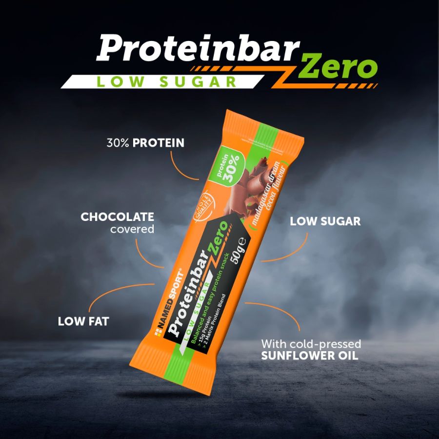 Named Sport Proteinbar Zero - Barretta Proteica Gusto Madagascar Dream Cocoa 50 g