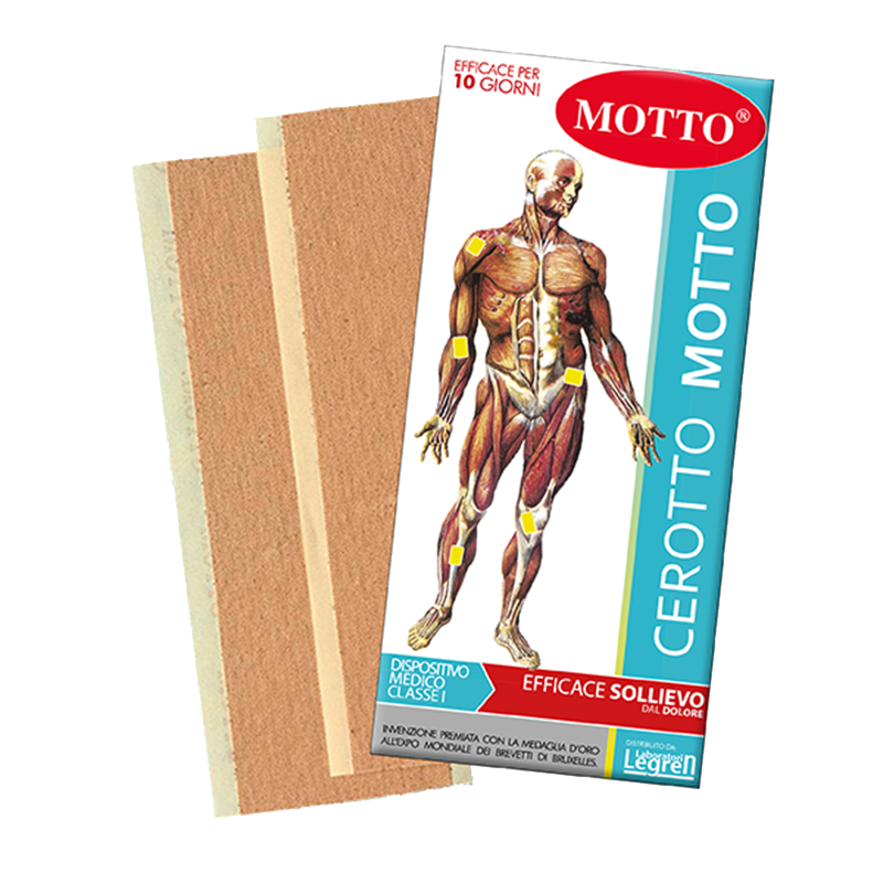 Motto Cerotto 5x15 cm 2 Pezzi