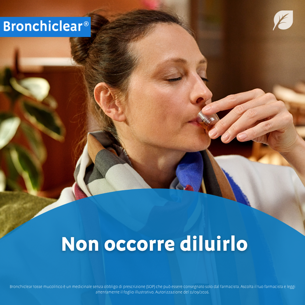 Bionorica Bronchiclear Tosse Mucolitico 50 ml - Soluzione Orale Per Tosse Produttiva