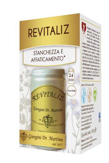 Dr. Giorgini Ravitaliz Polvere Integratore Contro Stanchezza Fisica e Mentale 180 g