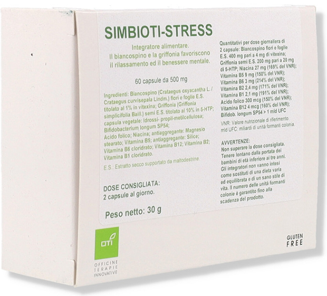 Oti SimbiOti-Stress Integratore 60 Capsule