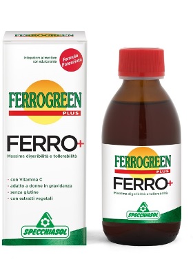 Specchiasol Ferrogreen Plus Ferro+ Integratore Alimentare 170 ml