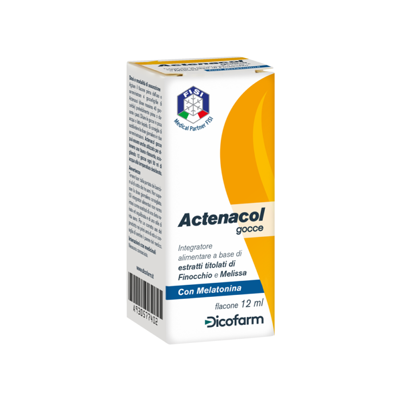 Actenacol Gocce Integratore Digestivo 12 ml