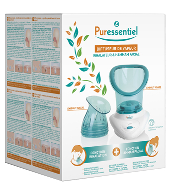 Puressentiel Diffusore Vapore Inalatore e Hammam Facciale
