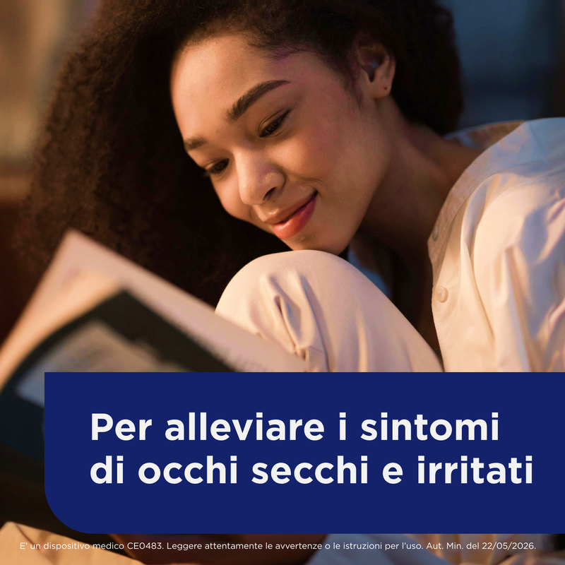 Bepanthenol Collirio 10 ml - Trattamento Idratante Per Occhi Secchi