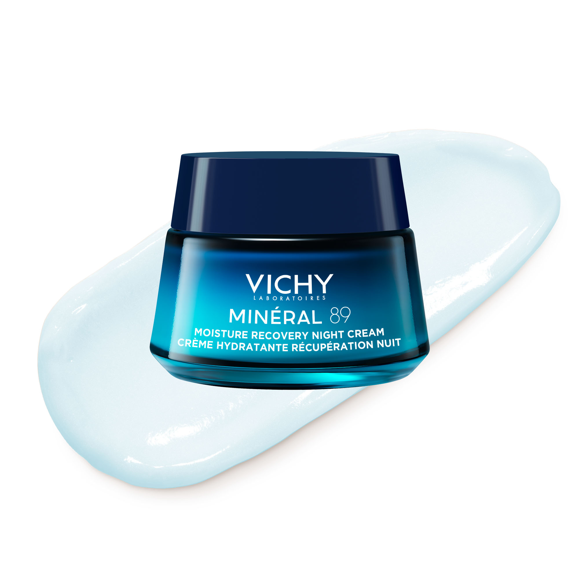 Vichy Minéral 89 Crema Notte Idratante Effetto Rigenerante con Melatonina Pura 50ml