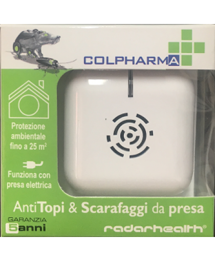 Anti Topi & Scarafaggi da presa ad ultrasuoni