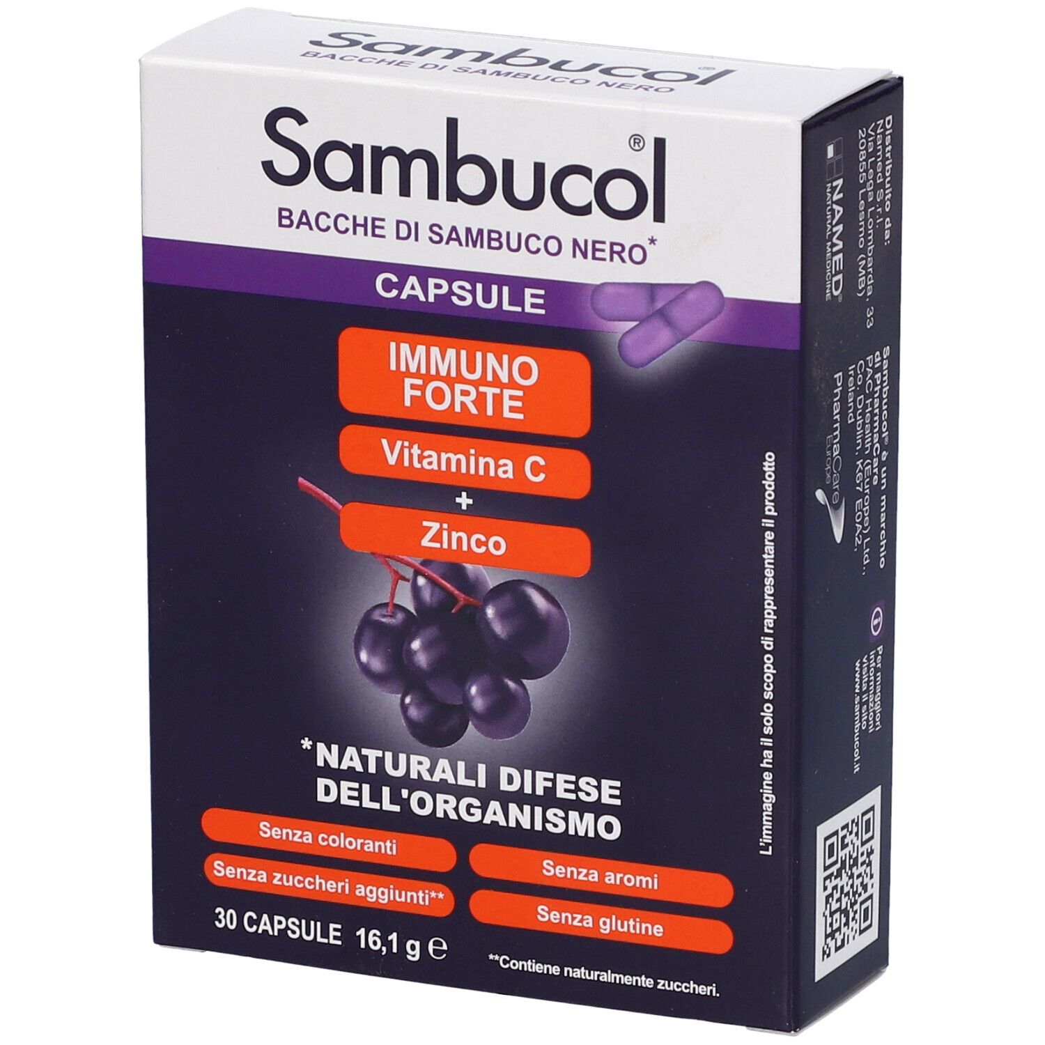 SAMBUCOL IMMUNOFORTE 30CPS