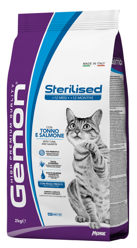 GEMON STERILIZED TONNO/SALM2KG