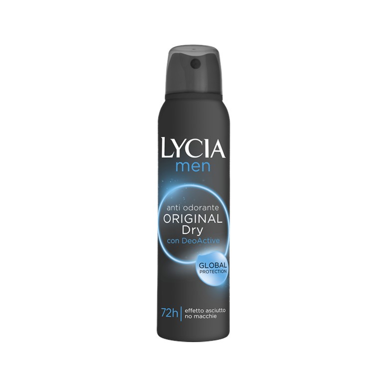 Lycia Men Antiodorante Original Dry Spray 150ml