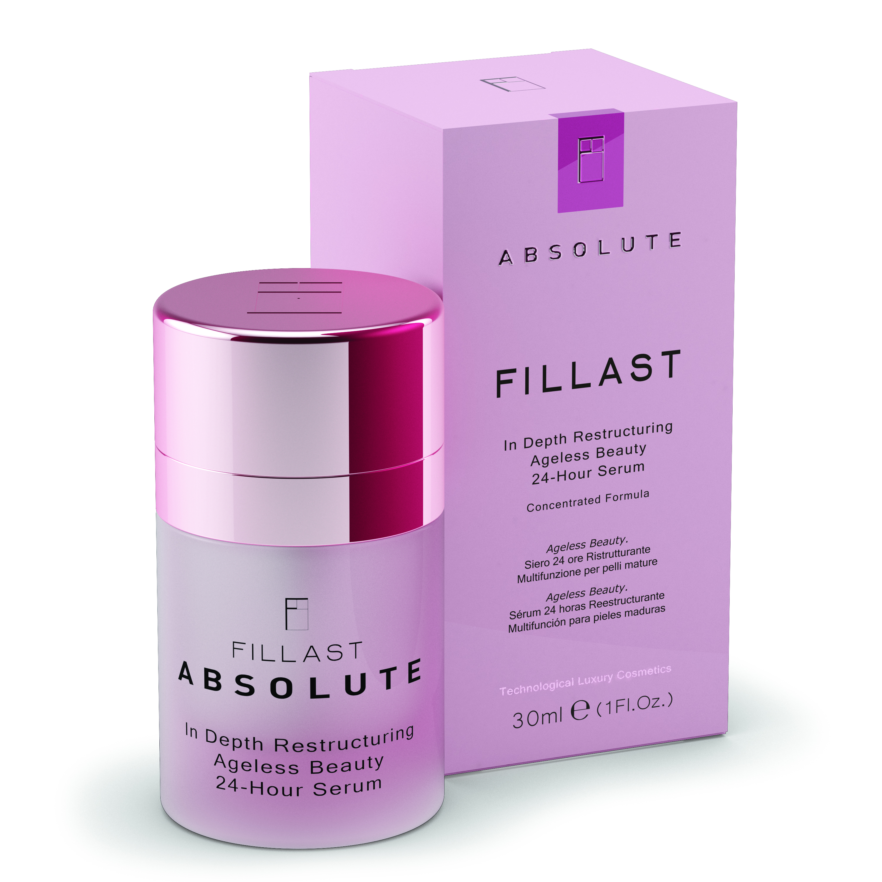 Fillast Absolute - In Depth Restructuring Ageless Beauty 24-Hour Serum - Siero Anti-Age Intensivo 30 ml