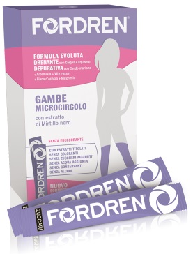 Fordren Gambe Microcircolo Integratore Drenante 20 Stick Pack
