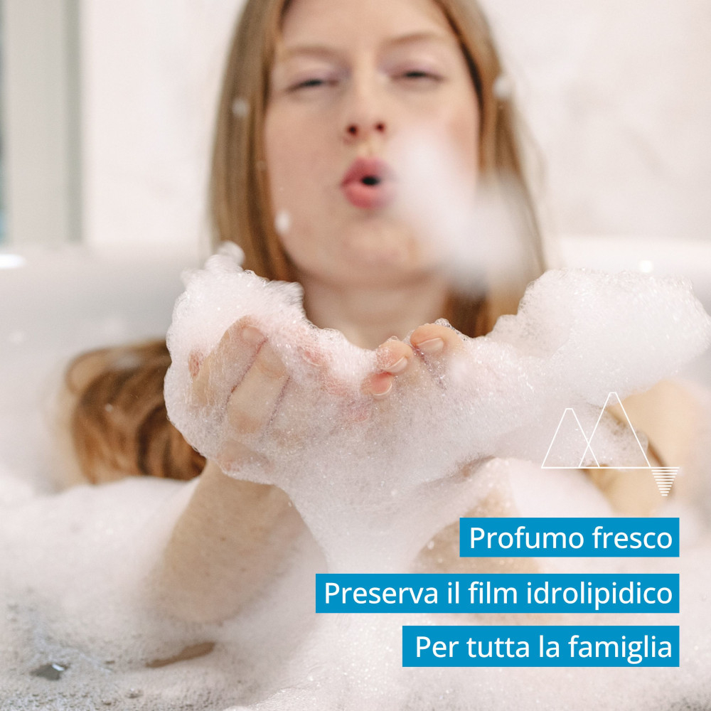 Uriage Gel Surgras Detergente Dermatologico extra-ricco 500ml per viso e corpo ideale per Pelle Sensibile 500 ml