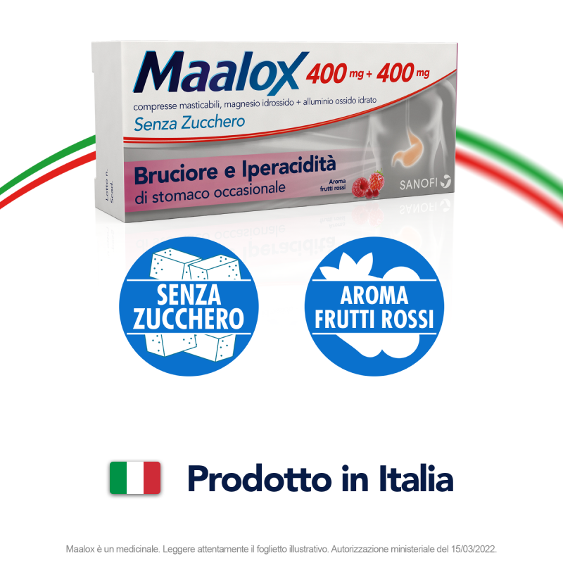MAALOX*S/Z 30CPR MAST400+400MG