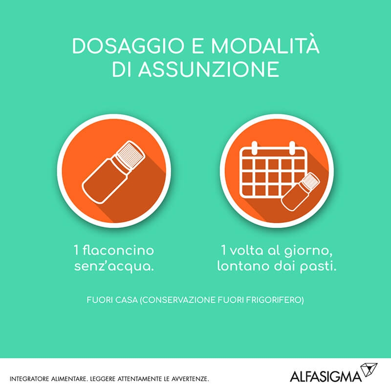Yovis Flaconcini, Probiotici per il Benessere Intestinale, 25 Miliardi di Fermenti Lattici Vivi, Senza Glutine e Lattosio, 20 Flaconcini da 10ml (Bipack da 10+10 flaconcini) 