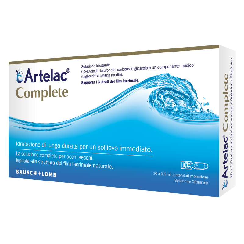 Artelac Complete Collirio Monodose 10x0,5mL
