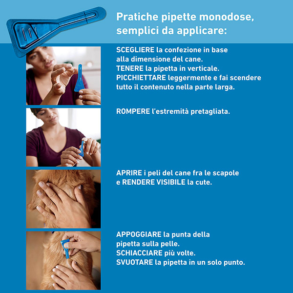 Frontline Spot On Cani x4 Pipette, Antiparassitario per Cani e Cuccioli (10-20Kg), Contro Pulci, Zecche E Pidocchi 