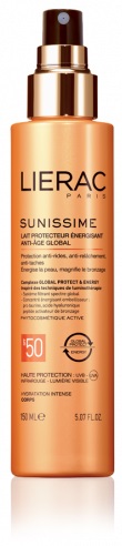 Lierac Sunissime Latte Solare Corpo SPF 50+ Antietà Globale 150 ml
