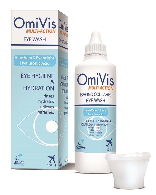 Omivis Bagno Oculare Per Igiene E Idratazione Quotidiana Dell'Occhio 100 ml