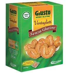 Giusto Senza Glutine Ventaglietti Biscotti di Sfoglia 150 g