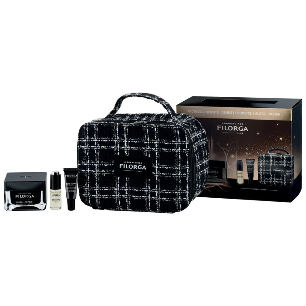 Filorga Global Repair - Cofanetto Crema 50ml + Elixir 5ml + Occhi e Labbra 4ml + Beauty